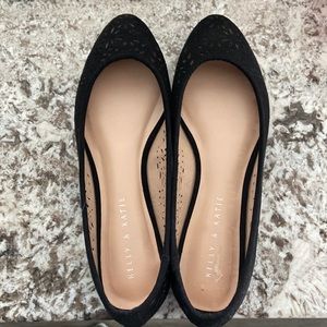 Kelly and Katie Size 8.5 NEVER been worn black flats